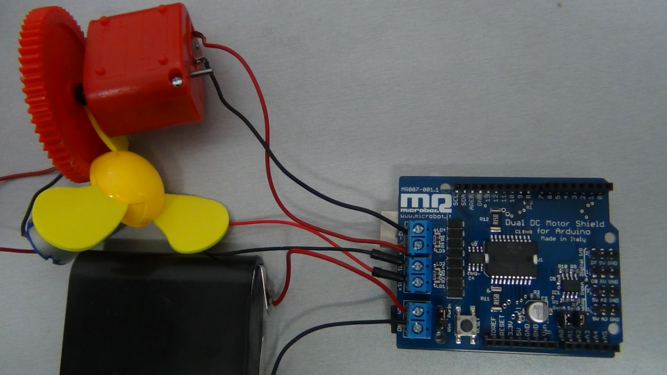 Microbot Dual motor shield for Arduino oskola 